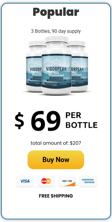 Vigor Peak - 3 Bottle